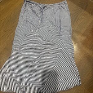 Edikted Blue and White Striped Pants